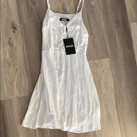Missguided Dresses & Skirts - New Missguided white sundress size 2